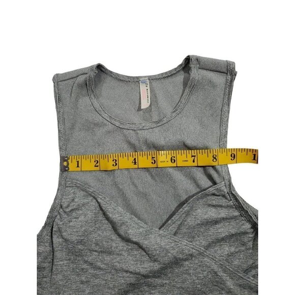 FP Movement Gray Womens Tank Top with crossed Fabric Size XS - Picture 6 of 10